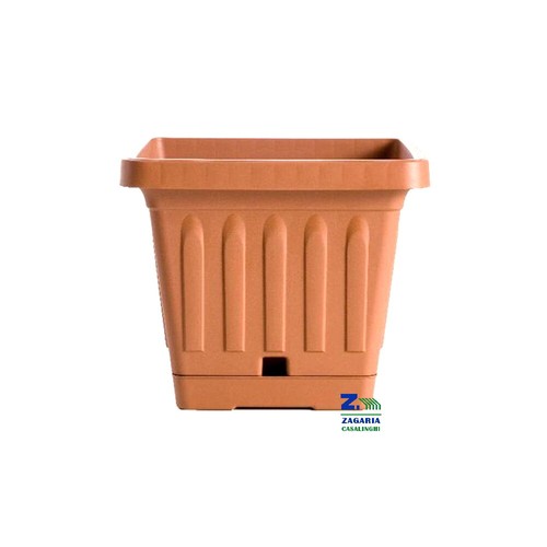 Vaso quadrato modello terra - modello, cm