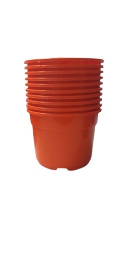 Vasi plastica arancioni - vasi,
